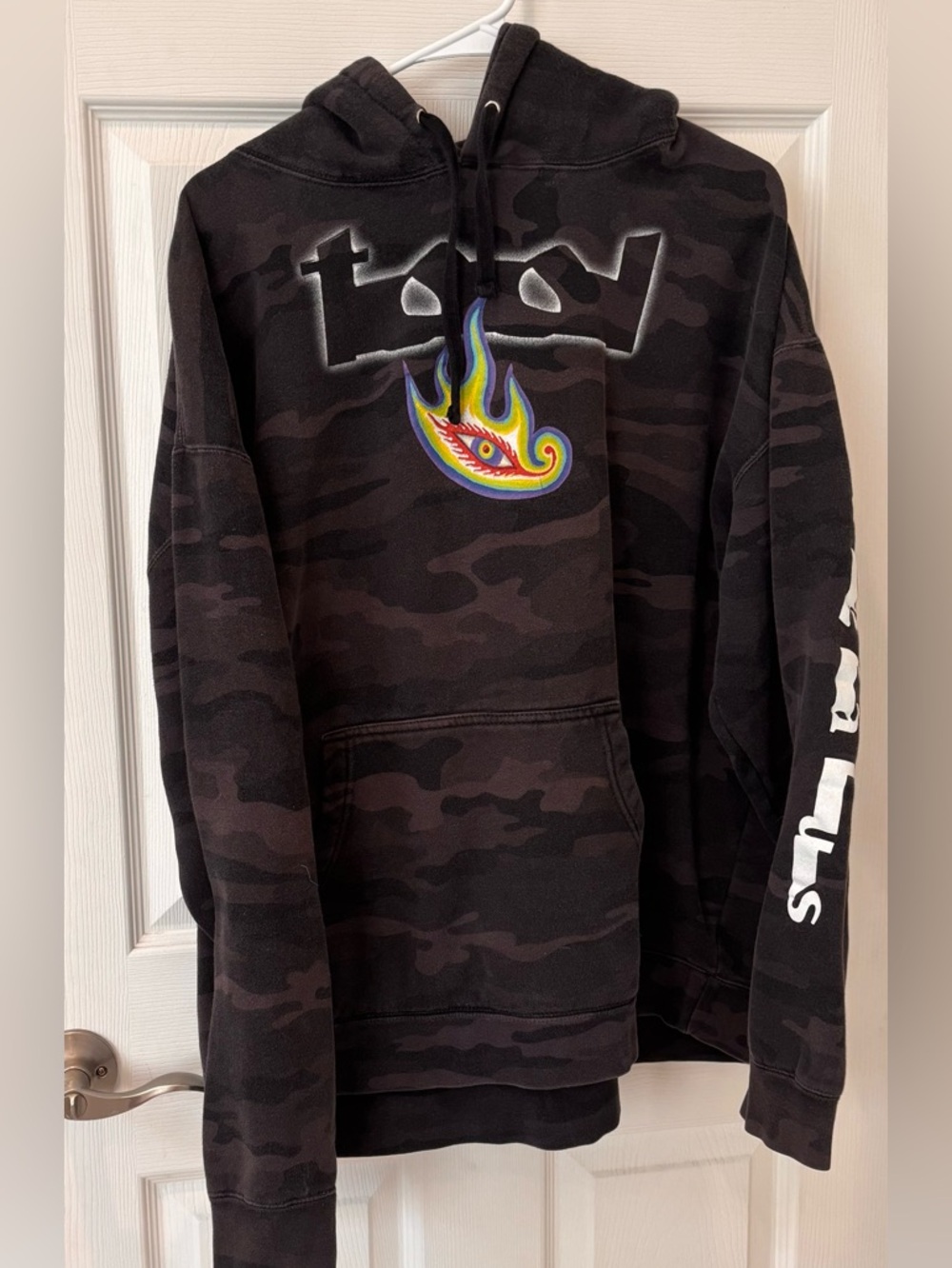 Tool‎ Lateralus Eye Flame Camo Hoodie
